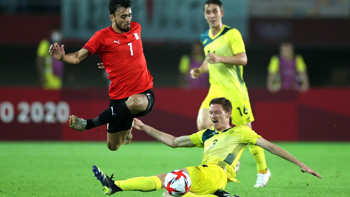 The Olyroos were let down in a lacklustre first half against Egypt.