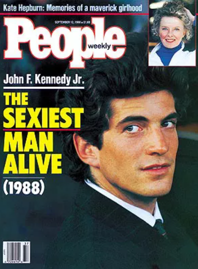 John F. Kennedy Jr. was named People's Sexiest Man Alive in 1988
