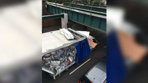 Another truck smashes into notorious Melbourne bridge 