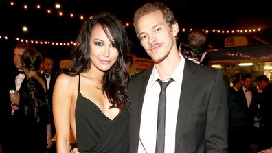 Naya Rivera and Ryan Dorsey in October 2014.