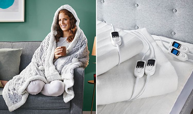 Winter home heating special buy sales: Throw blankets and heaters from ALDI  and The Reject Shop