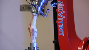 A new robot is helping researchers develop new ways of advancing the field of joint replacement surgery.