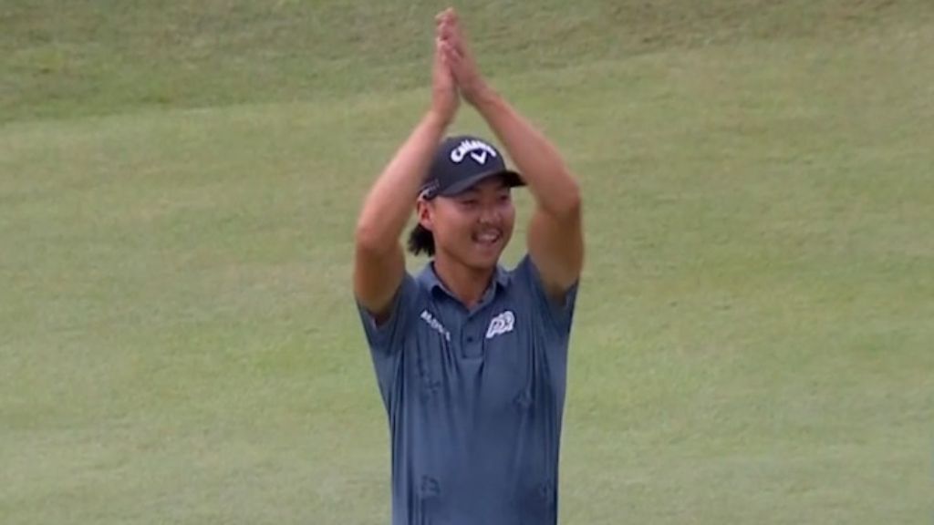 Min Woo Lee holds three-shot lead heading into final round of Australian PGA Championship