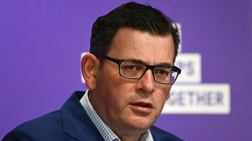Daniel Andrews has held a media briefing every day for 25 days.