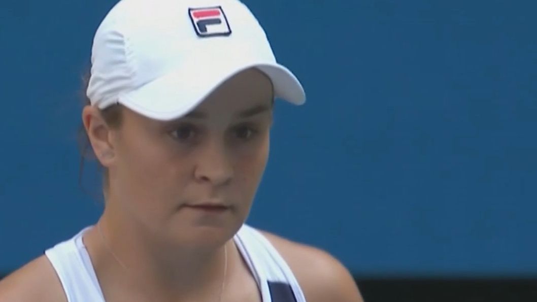 Ash Barty advances at US Open in first match at Flushing Meadows in two years