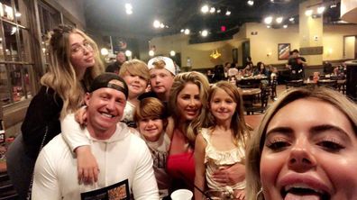 Kim Zolciak-Biermann and Kroy Biermann with their kids