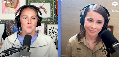bindi irwin gives health update on the podcast Not Gonna Lie says she is getting better every day