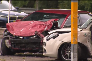 Two family members have been killed in a crash with an allegedly stolen car that police say was driving in "one of the most extreme and dangerous" manner in Sydney's south-west. 