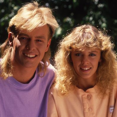 Kylie Minogue and Jason Donovan