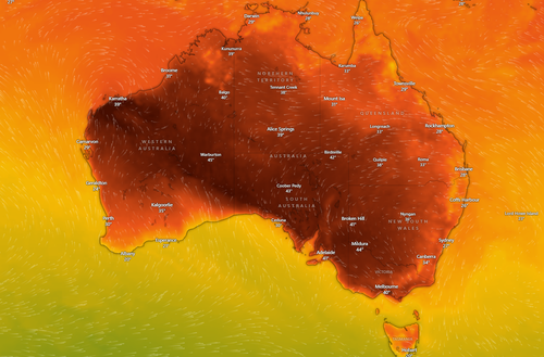 Australia weather heatwave