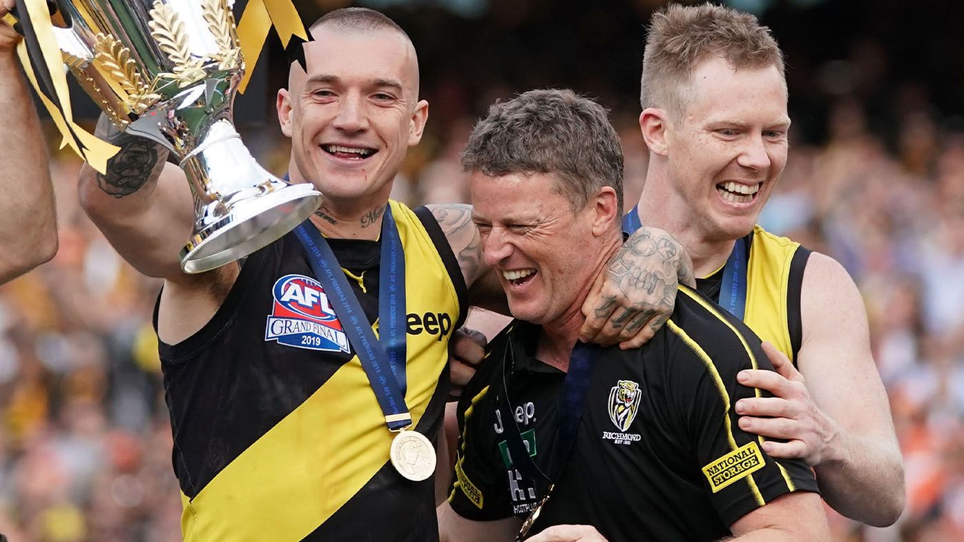 'He has my blessing': Dustin Martin free to leave footy-obsessed Victoria, Damien Hardwick says