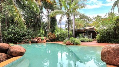 Northern Territory house pool garden spa Domain listing