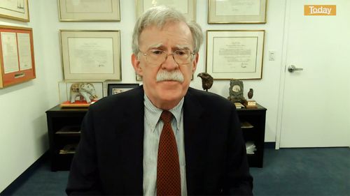 Former National Security Advisor John Bolton.