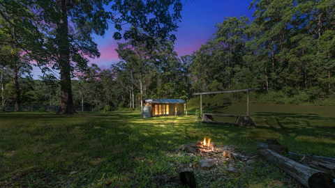 Buyer $1.5 million sold foldable timber shack Queensland Domain 