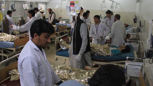 Suicide bomber kills 33 in bloody Afghanistan blast