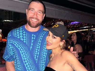 Rita Ora and Travis Kelce 