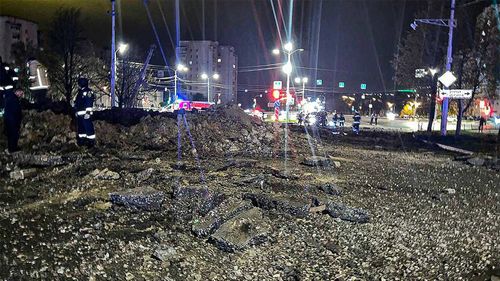 Une bombe a été larguée accidentellement sur la ville russe de Belgorod.
