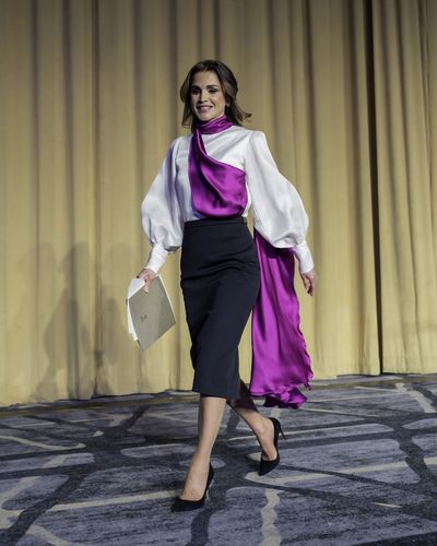 Queen Rania visits Washington, D.C, February 2023