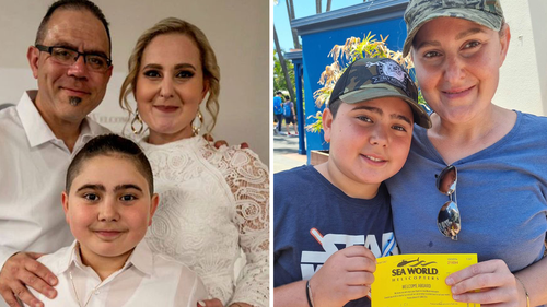 Vanessa Tadros was killed instantly in the helicopter crash, while her son Nicholas, 10, survived but was critically injured.