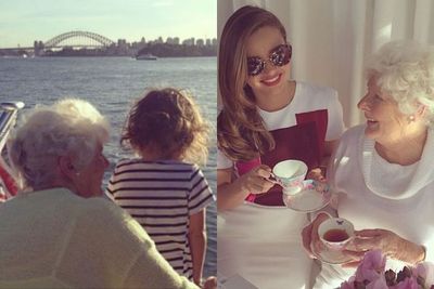 Not only did she get to hang out at the Royal Albert event, Nan also got some Flynn time. We're jealous!<br/><br/>Images: Instagram
