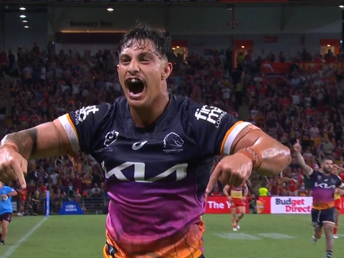 Late try by Broncos' Kotoni Staggs seals Battle of Brisbane