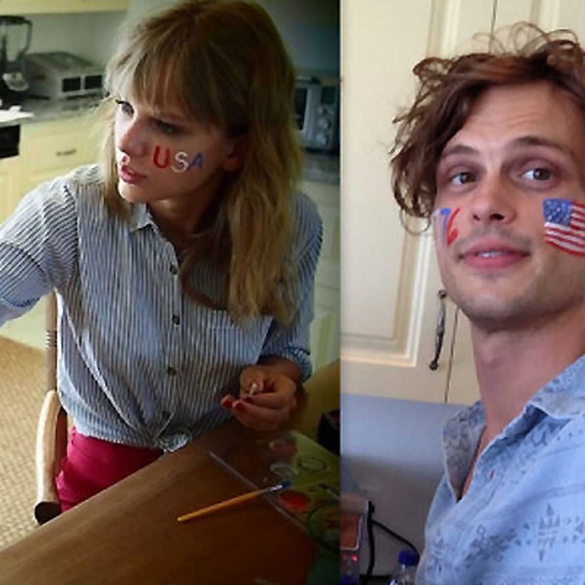 Is this Taylor Swifts new man? Matthew Gray Gubler uploads photo inside  Taylors kitchen - 9Celebrity