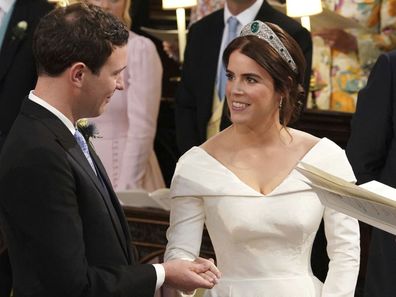 Princess Eugenie and Jack Brooksbank during their 2018 wedding.