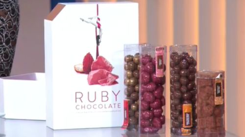 Ruby chocolate is not yet available in Australia. (TODAY Show)