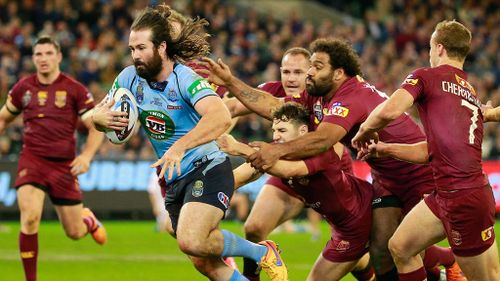 Game Two of State of Origin from 2018 will be played on a Sunday night. (AAP)