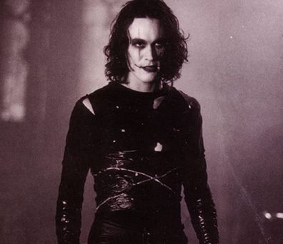 Brandon Lee stars in The Crow.