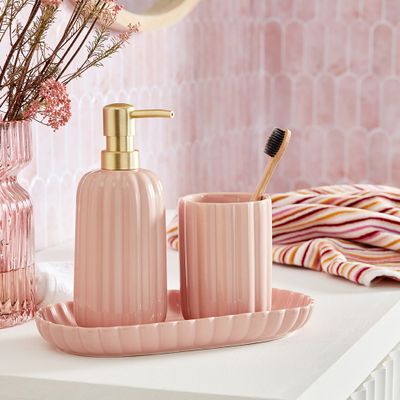 Bathroom accessories: $6 to $8