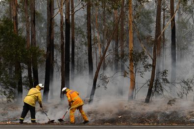 Many communities were devastated by bushfire on Saturday 4th of January,  during extreme fire danger, temperatures in the 40's and strong winds. Milder conditions are now enabling containment efforts.