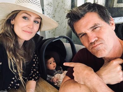 Josh Brolin, Kathryn Boyd, daughter, family, photo