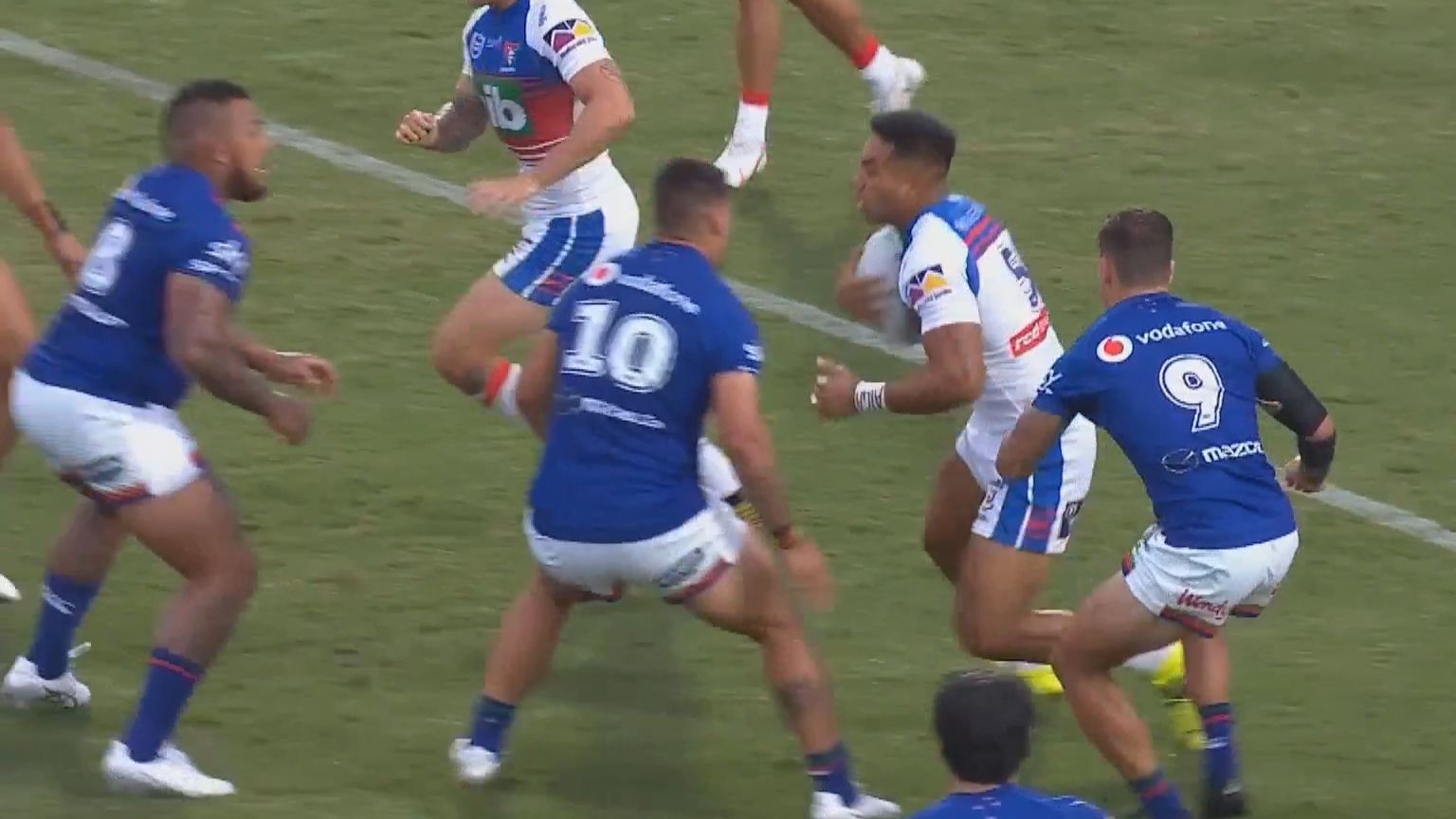 Jamayne Taunoa-Brown could be suspended for a month for crusher tackle against Newcastle