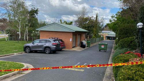 The unexploded grenade was found at Lutheran Aged Care in Yallaroo.