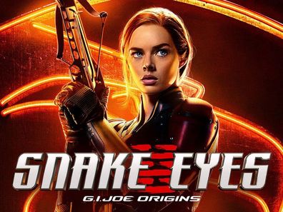 Samara Weaving plays Scarlett in Snake Eyes: G.I. Joe Origins.