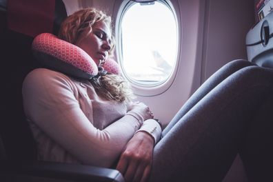 Woman napping in the plane.Woman napping in the plane.Woman napping in the plane.Woman napping in the plane.Woman napping in the plane.Woman napping in the plane.Woman napping in the plane.Woman napping in the plane.Woman napping in the plane.