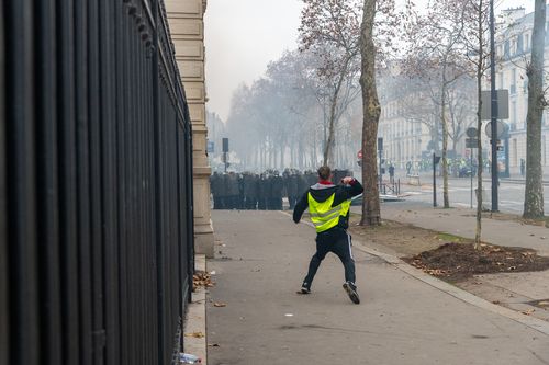 The 'yellow vest' rebellion appeared to erupt from nowhere on November 17.