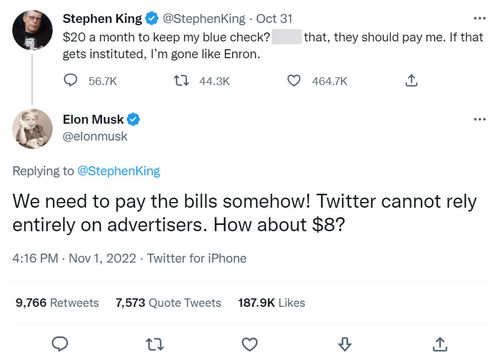 Twitter Will Charge $8 a Month for Verified Accounts, Elon Musk Suggests -  CNET