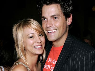 Kaley Cuoco and Jaron Lowenstein