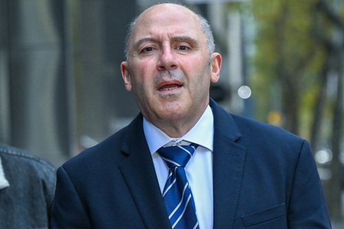 Tony Mokbel after leaving the Court of Appeal in connection with his Lawyer X appeal. He is trying to appeal his other drug convictions in a separate criminal trial. 
