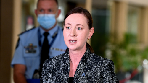 Queensland Health Minister Yvette D'Ath