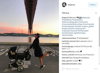 Stepping out: Brazilian actress and TV presenter, <a href="https://www.instagram.com/drigarcia/?hl=en" target="_blank">Adriane Garcia</a>.