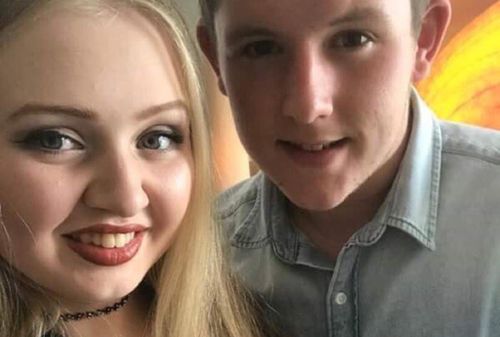 The families of Chloe Rutherford and Liam Curry said the pair were "perfect in every way for each other". 