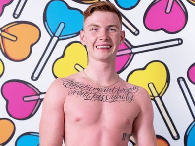 Love Island UK 2022 casa amor  Jack Keating.