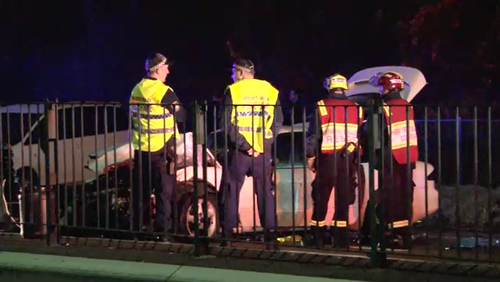 Matthew Wise allegedly failed to stop for a random breath test. (9NEWS)