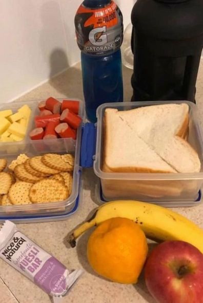 Wife's innocent packed lunch picture sparks social media tirade