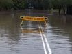 Floodwaters in Singleton, NSW Hunter region.