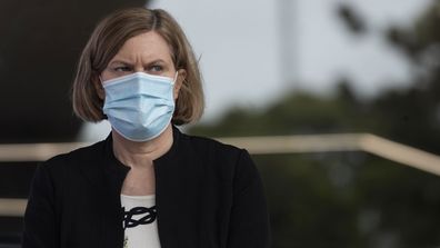 Dr Kerry Chant warned during a coronavirus update today that Sydney residents should get used to wearing masks indoors.
