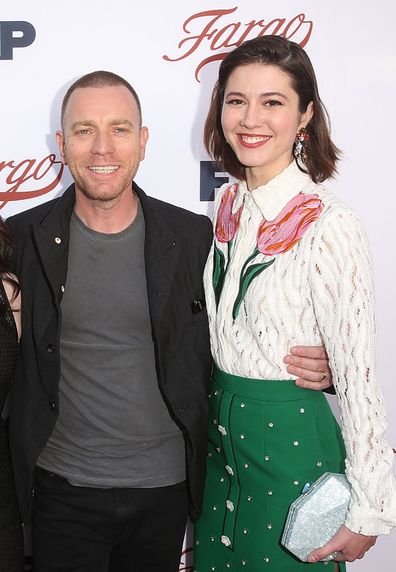 Ewan McGregor, Mary Elizabeth Winstead, red carpet, premiere